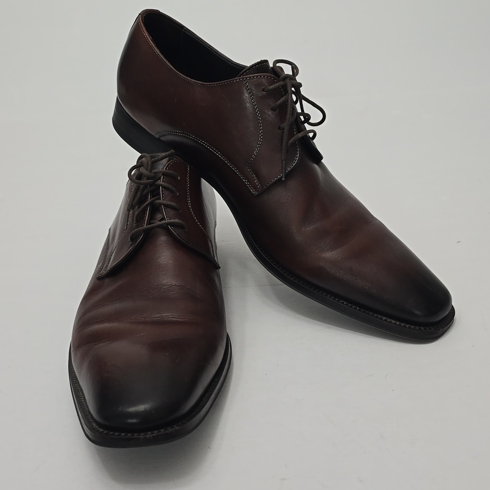 To Boot New York Italy Men's Dress Oxford Shoes Brown Ombre Leather Size 13